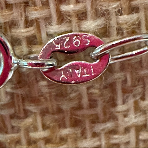 Sterling Silver Adam & Eve Necklace, pendant & chain marked & acid tested .925 - Picture 12 of 13